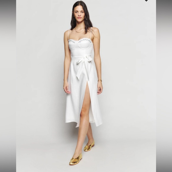 Reformation | Dresses | Reformation Kieryn Linen Dress | Poshmark